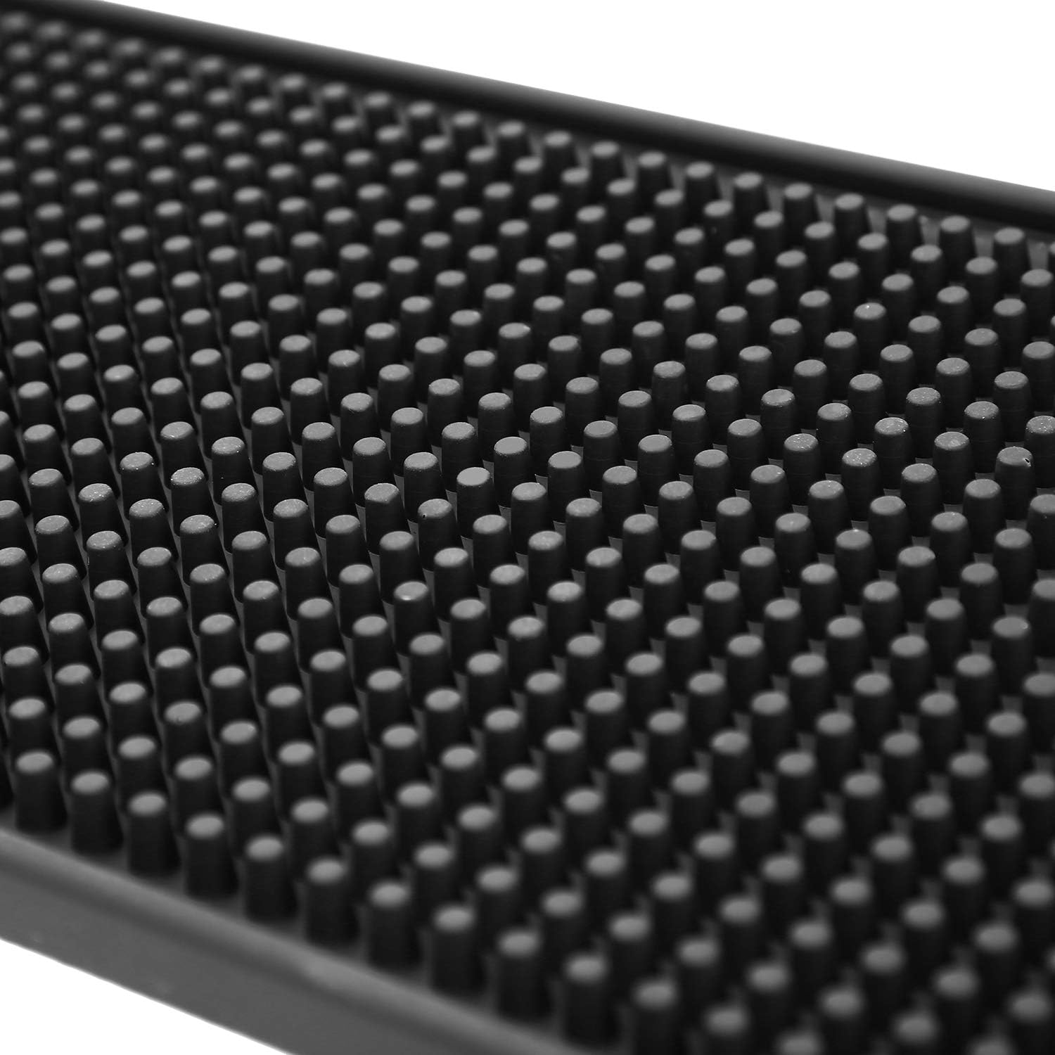Flash Deals - 80% OFF 1 Packs 6 x 12 Rubber Bar Service Mat by KINJOEK - Black Drink Coasters - Heavy Duty Leakproof & Non Slip Tabletop Protection for Bar Kitchen Restaurant Hotel Beverages Furniture Weekly Top Sale 1 Packs 6 x 12 Rubber Bar Service Mat by KINJOEK - Black Drink Coasters - Heavy Duty Leakproof & Non Slip Tabletop Protection for Bar Kitchen Restaurant Hotel Beverages Furniture