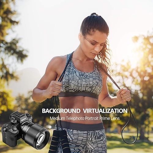 Vista 46 de VILTROX Lente de montaje de 0.512 in f1.4 F/1.4 E, lente gran angular Aps-C Prime para cámara Sony E Mount A9/a7RIV/a7RIII/a7III/a7SIII/a7C