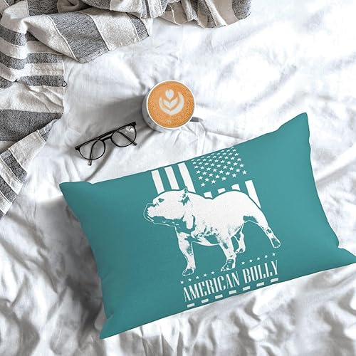 Miniatura 7 de SEAEAGLE Funda de almohada rectangular con diseño de bandera americana para sofá y dormitorio