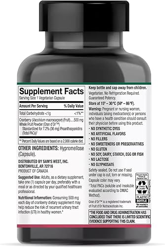 Miniatura 2 de Member Clinical Strength Suplemento de arándano, 500 mg, 150 unidades