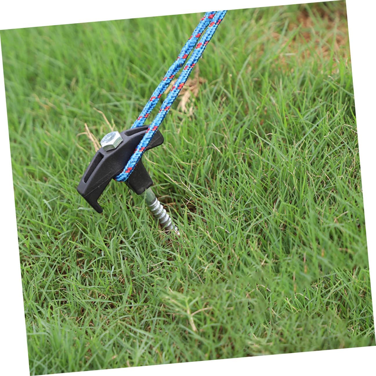 Heavy Duty Steel Tent Stakes and Canopy Pegs 22pcs Set for Outdoor Camping Windproof Tent Anchors Portable Yard for Hiking and Shelter Stabilization