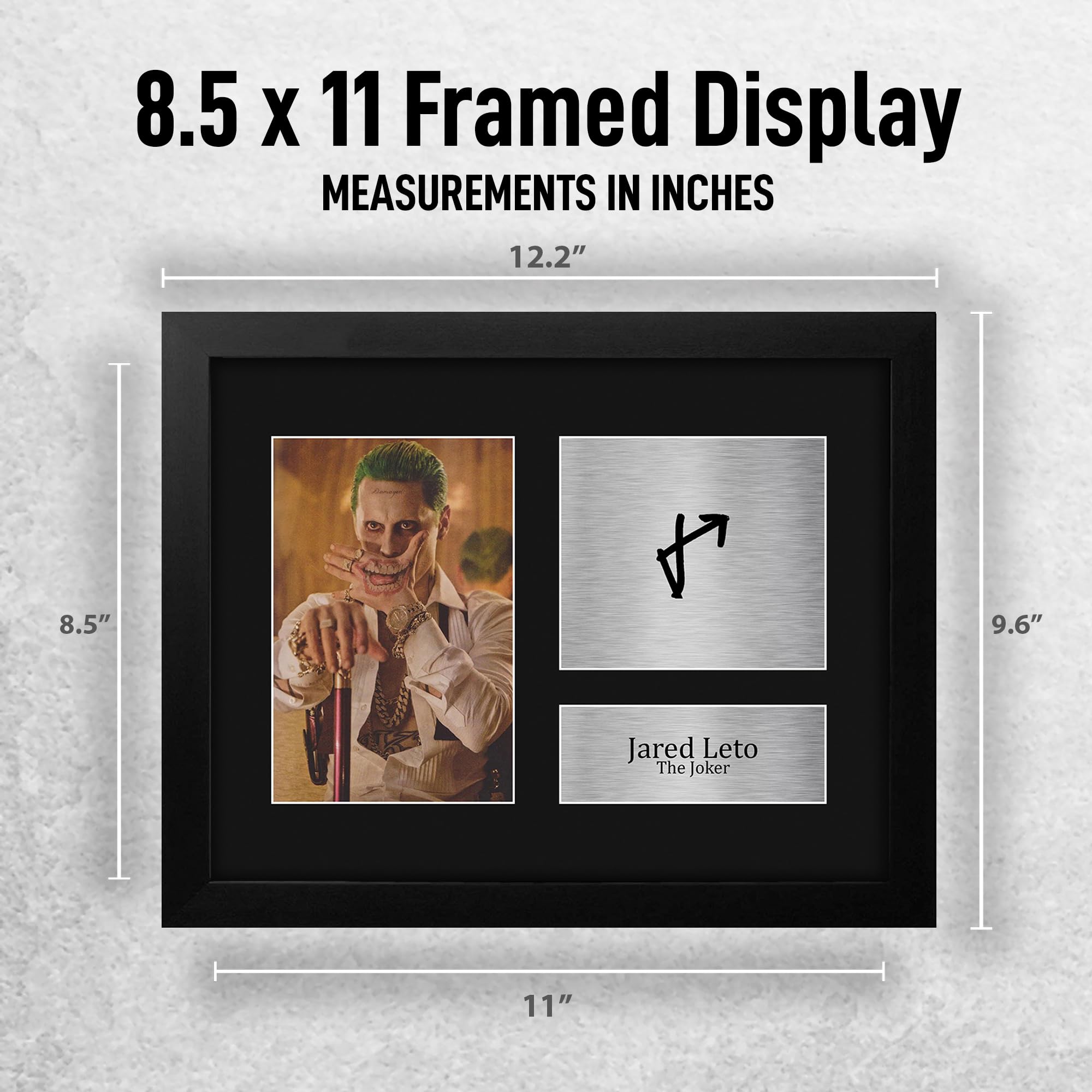Amazon.com: HWC Trading Jared Leto Suicide Squad The Joker Framed