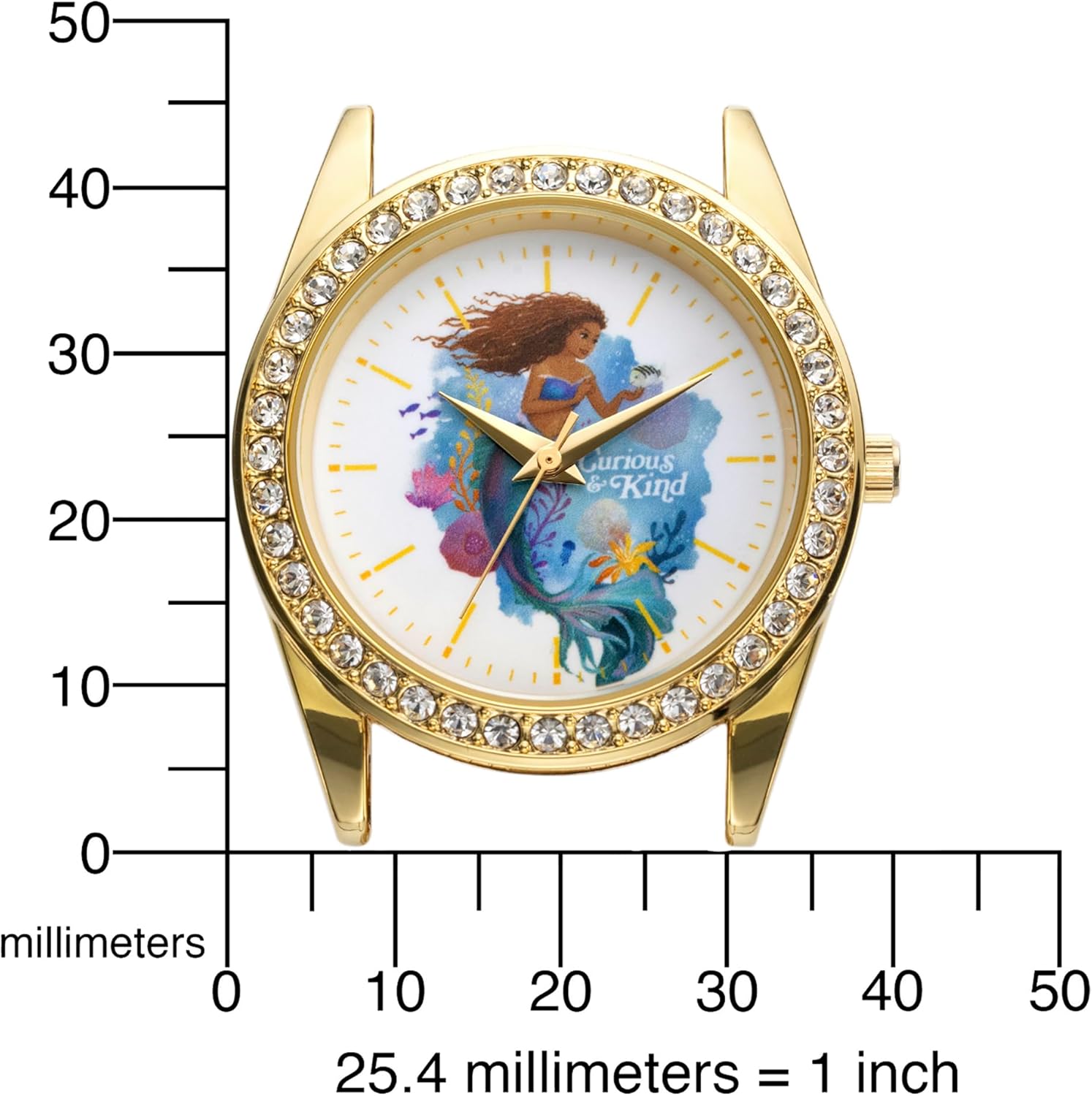 Disney The Little Mermaid Live Action Adult Analog Quartz Watch