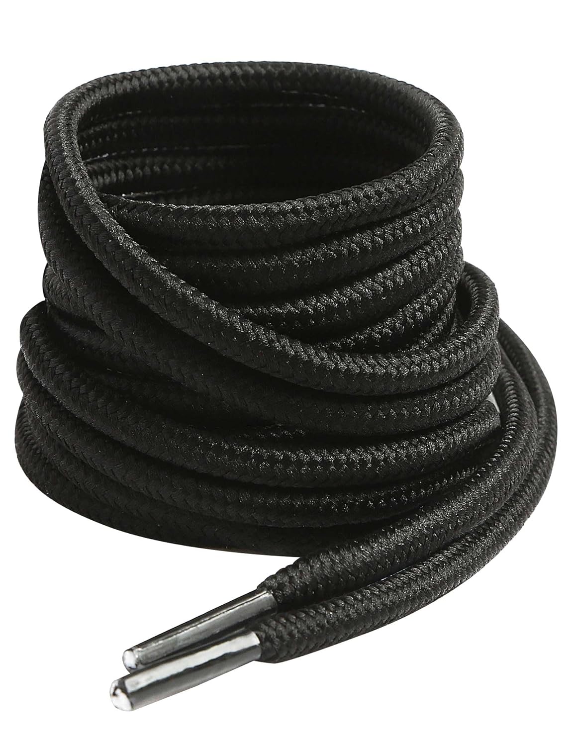 VSUDO 2 Pairs Round Boot Laces 5 32 Outdoor Work Hiking Shoe Laces for Boots