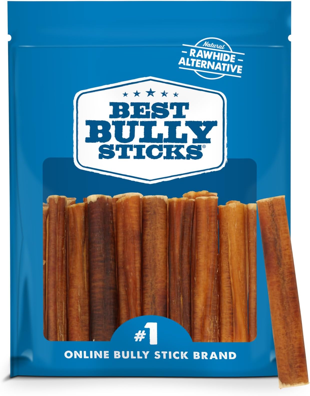Best Bully Sticks 100% Natural 4-Inch Bully Sticks by (8oz Bag) (One Size), All Life Stages, dog
