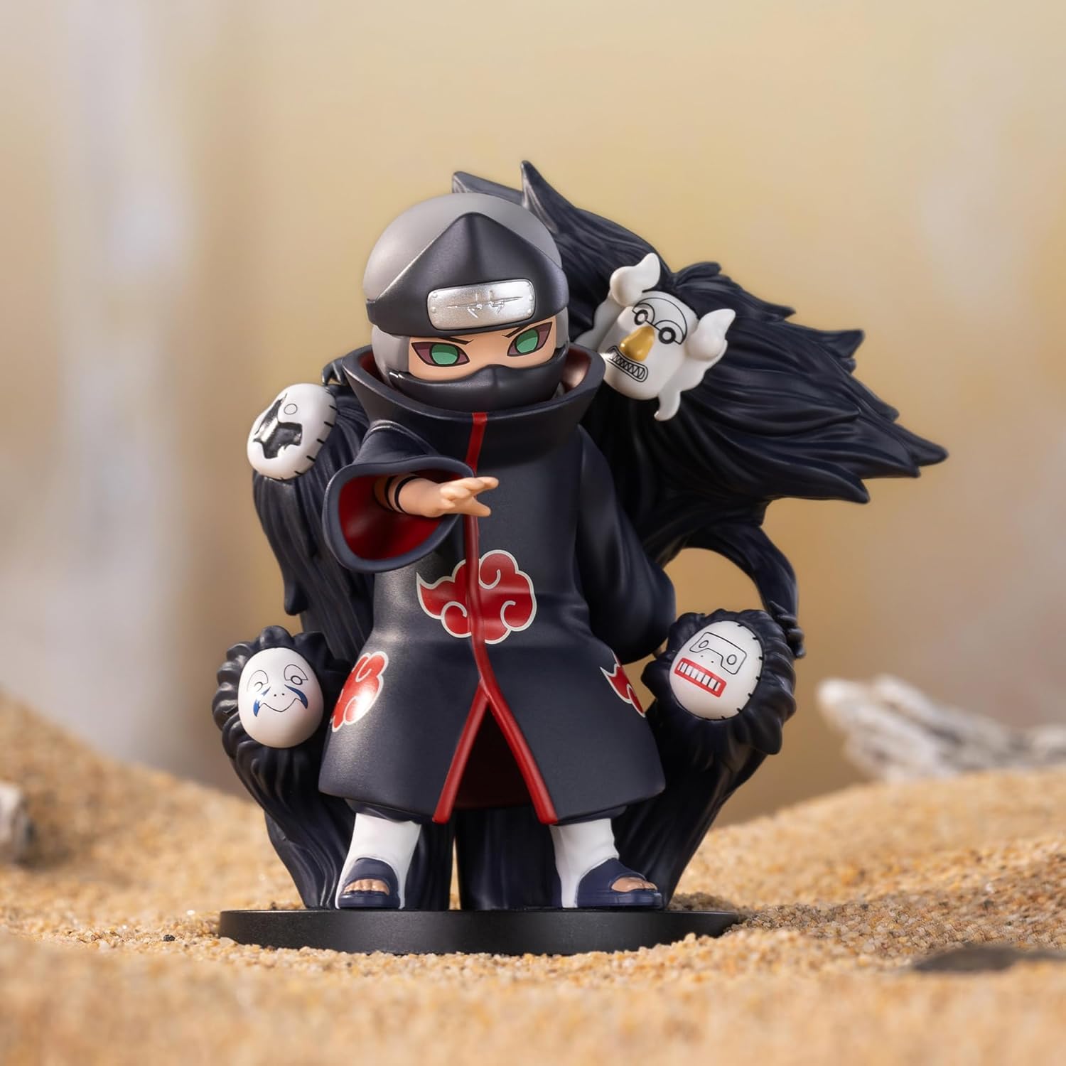POP MART Naruto: Shippuden Series Battle Against Akatsuki Themed Blind Box Figures, Collectible Toys Home Decorations, Holiday Birthday Gifts for Girls and Boys, Single Box