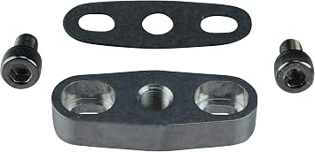 ICT Billet HD GT15-GT35 Billet Turbo Oil Supply Feed Flange T3 1/8"npt GT25 GT30 Turbocharger 551162