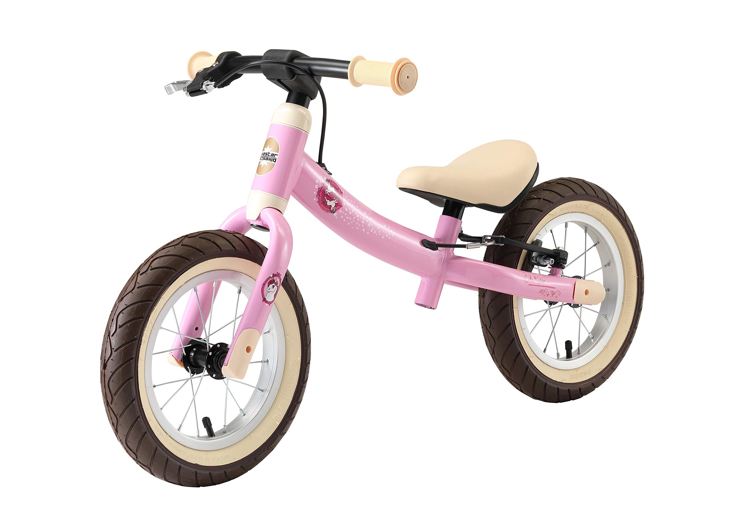 BIKESTAR Bicicleta sin Pedales para niños y niñas | Bici 12 Pulgadas a Partir de 3-4 años con Freno | 12" Edición Sport