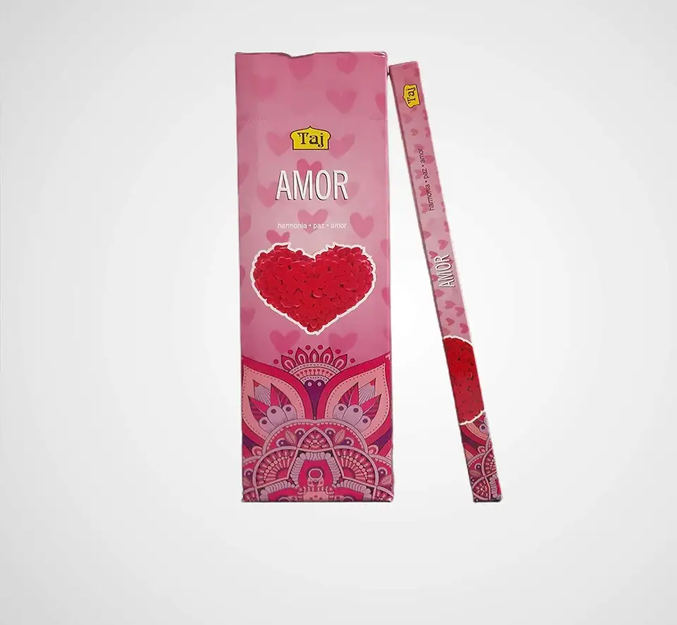 Incenso Indiano Amor: paixão - 6 Caixinhas