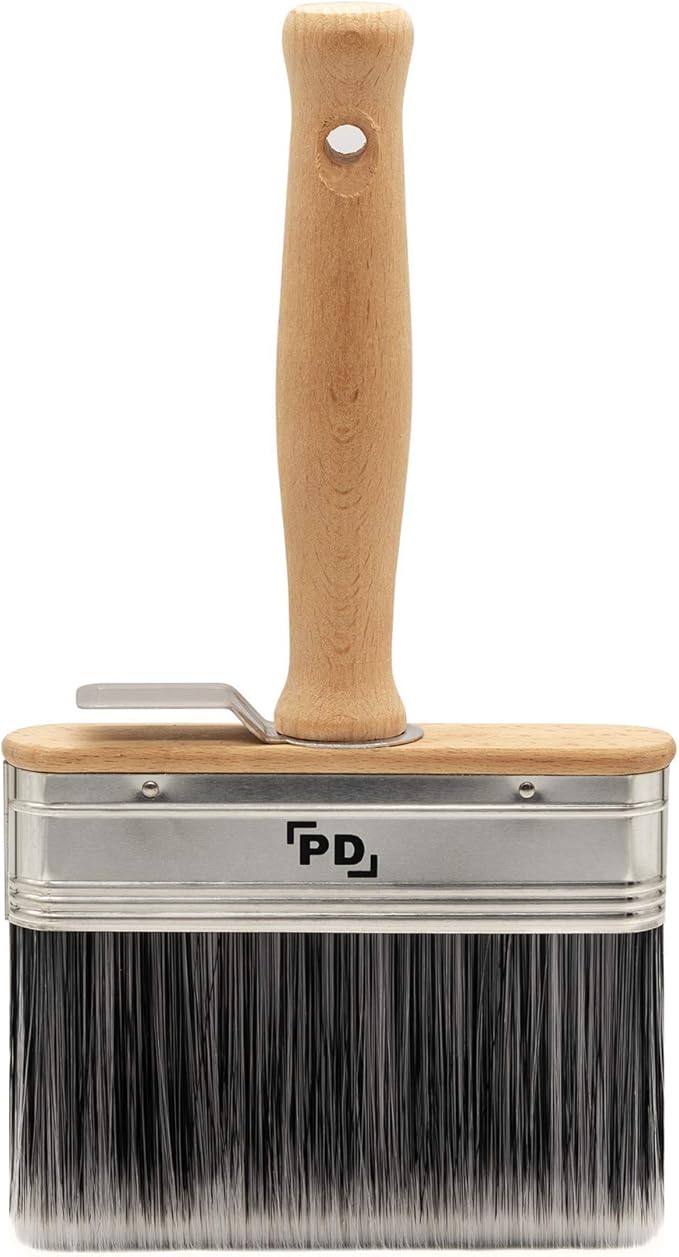 Precision Defined Deck Stain Brush, Large 5Inch, Deck Brush for Paints