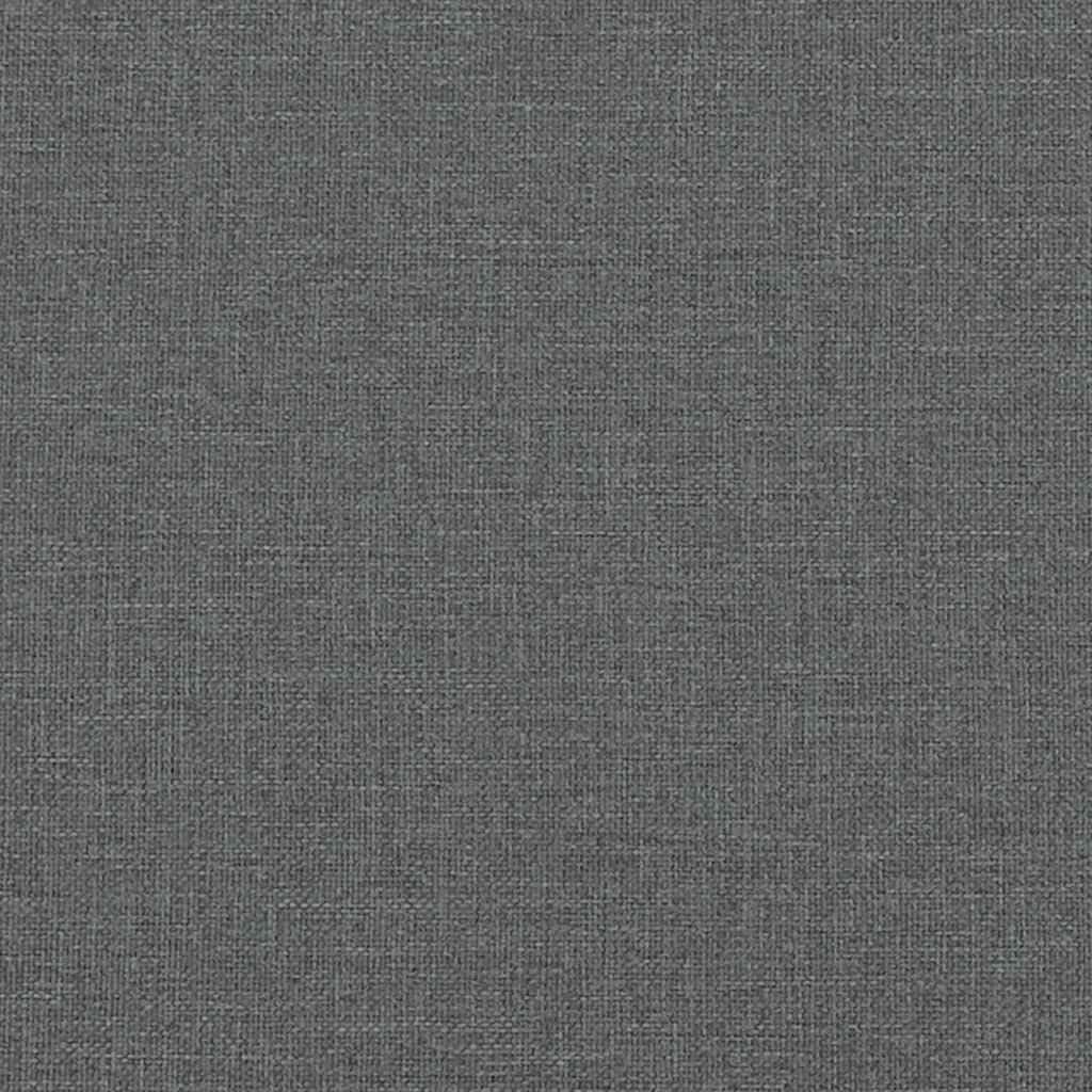 vidaXL Sofá de 2 plazas de Tela Gris Oscuro 160x77x82 cm, sofá, sofá de Dos plazas, sofá de 2 plazas de Tela, sofá de 2 plazas, sofá de Tela