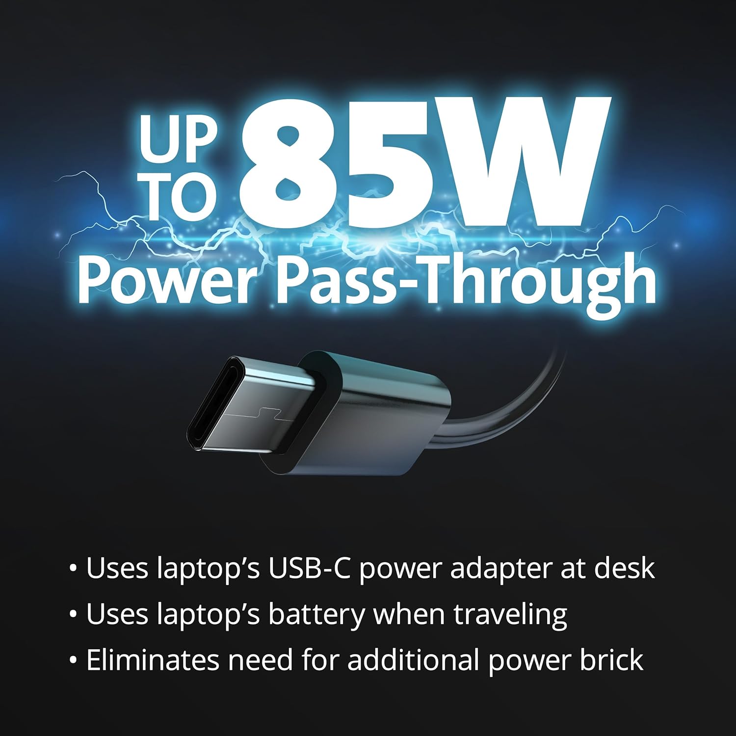 Kensington UH1510P 11-in-1 USB-C Triple Video Hub, Triple 4K at 60Hz, 85W PD, Compatible with MacBook M1/M2/M3/M4, Dell, HP, and Lenovo Laptops (K34040WW) Black