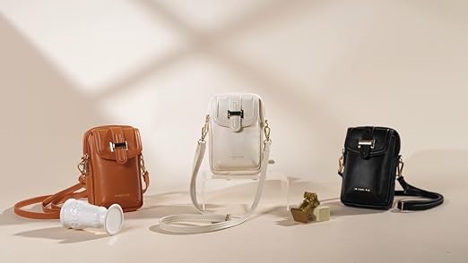 Missnine Clear Crossbody Bag – Stadium Approved PVC Phone Purse With Adjustable Strap - View #4