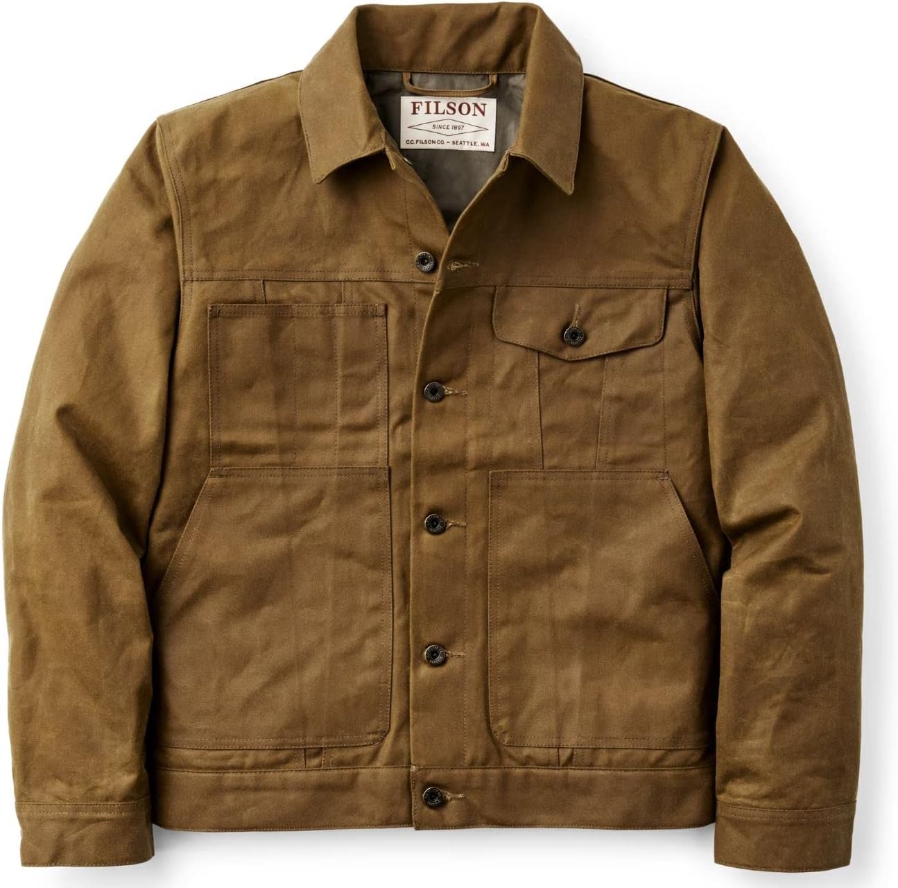 Filson Tin Cloth Short Lined Cruiser Jacket