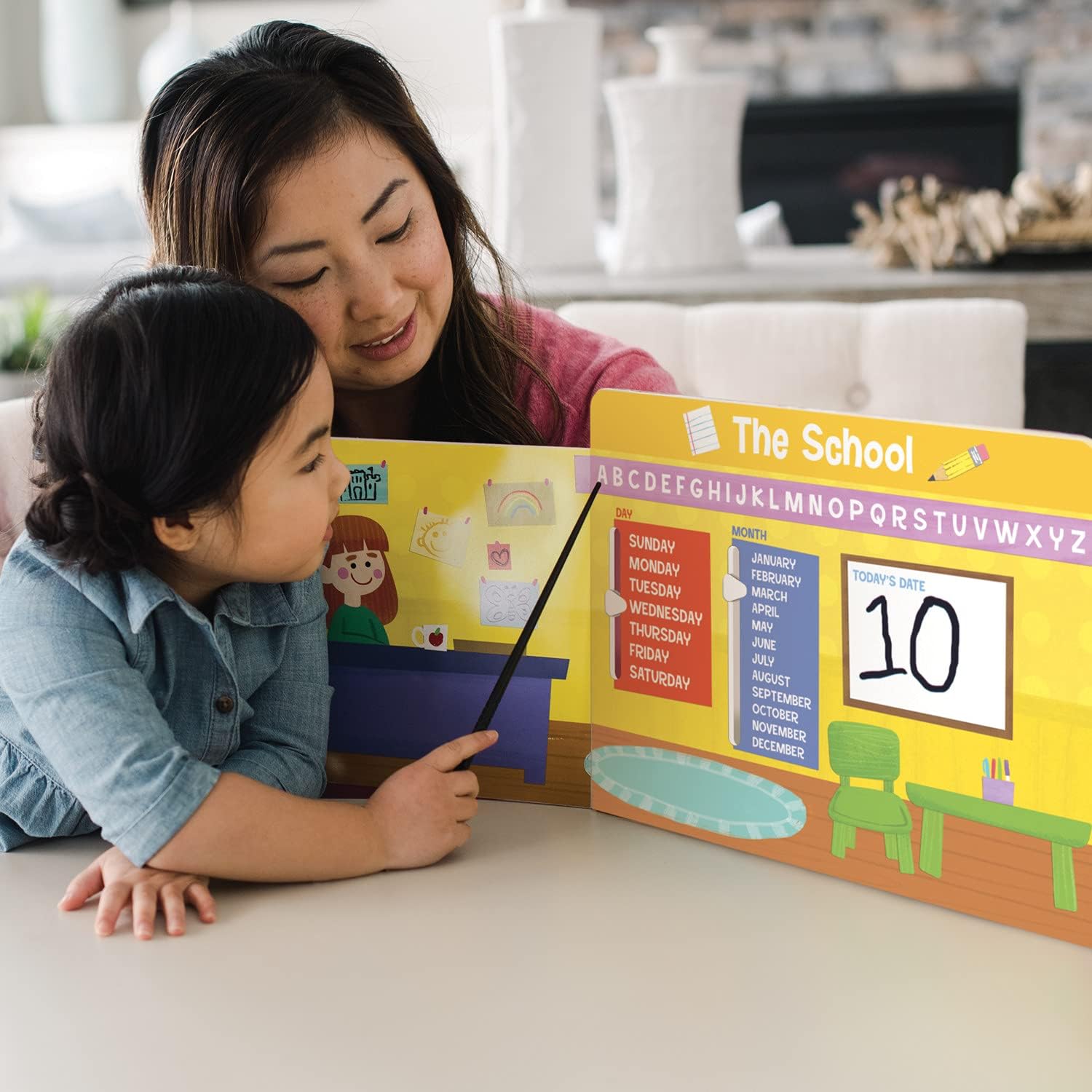 Peaceable Kingdom Get Ready for Kindergarten Learning Around Town – Kindergarten Readiness Activity Set for Kids Ages 4 & Up