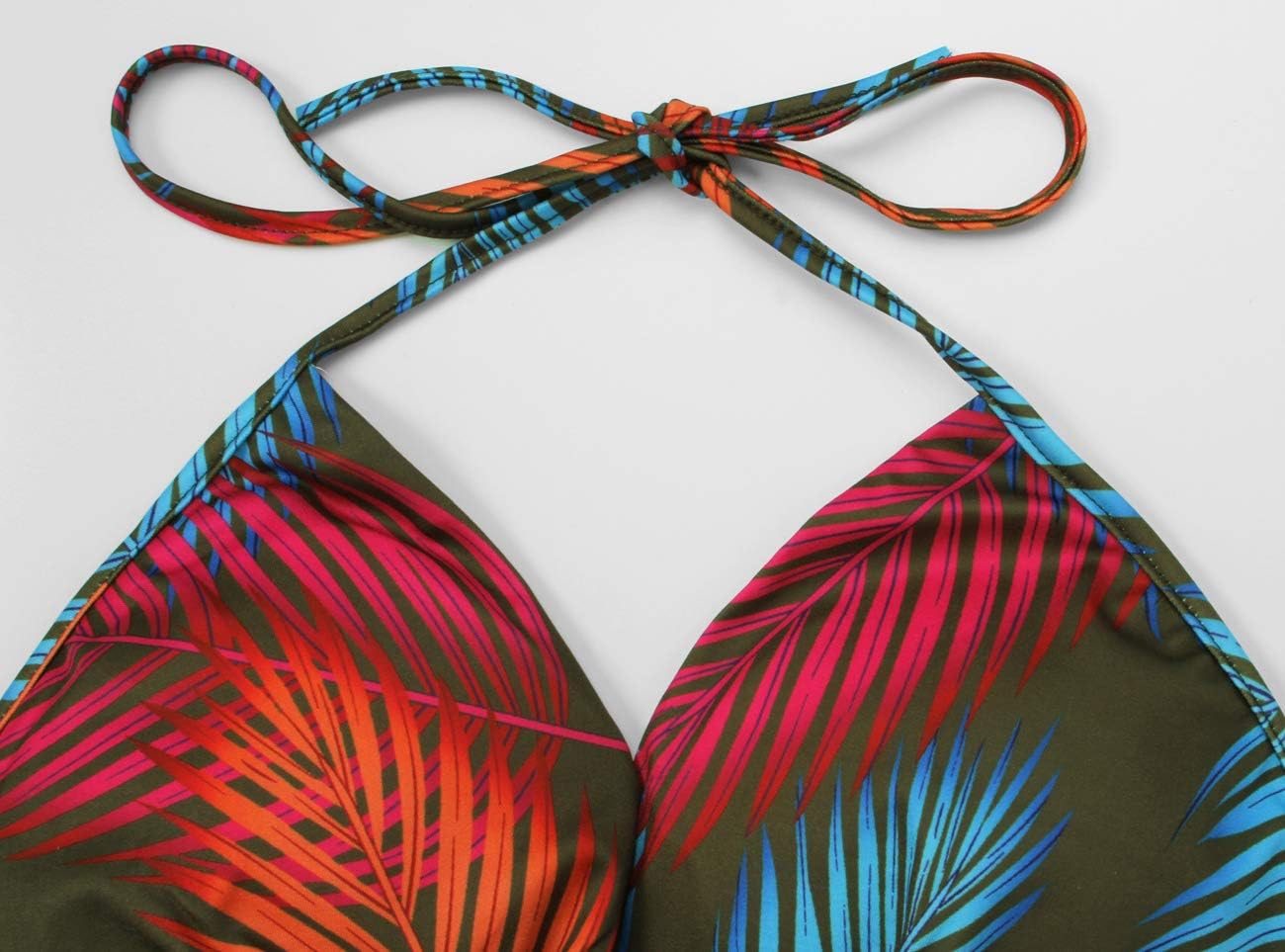 Elegant Two Piece Sets for Women Sexy Printing Halter Bandage Top Long Straight Pants Vacation Outfits Beach - Image 4