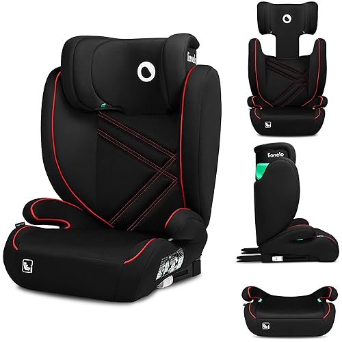 LIONELO HUGO I-SIZE Rehausseur Voiture Enfant Siège Auto Groupe 2