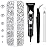 Nail Art Rhinestone Glue Gel&Flatback Gems Accessories Kit, 1 Tube of 15ml Rhinestone Gel Glue(UV/LED Needed)+1 Box of Flat-Back Round Glass Crystal Clear Gemstones with Pickup Pencil and Tweezer