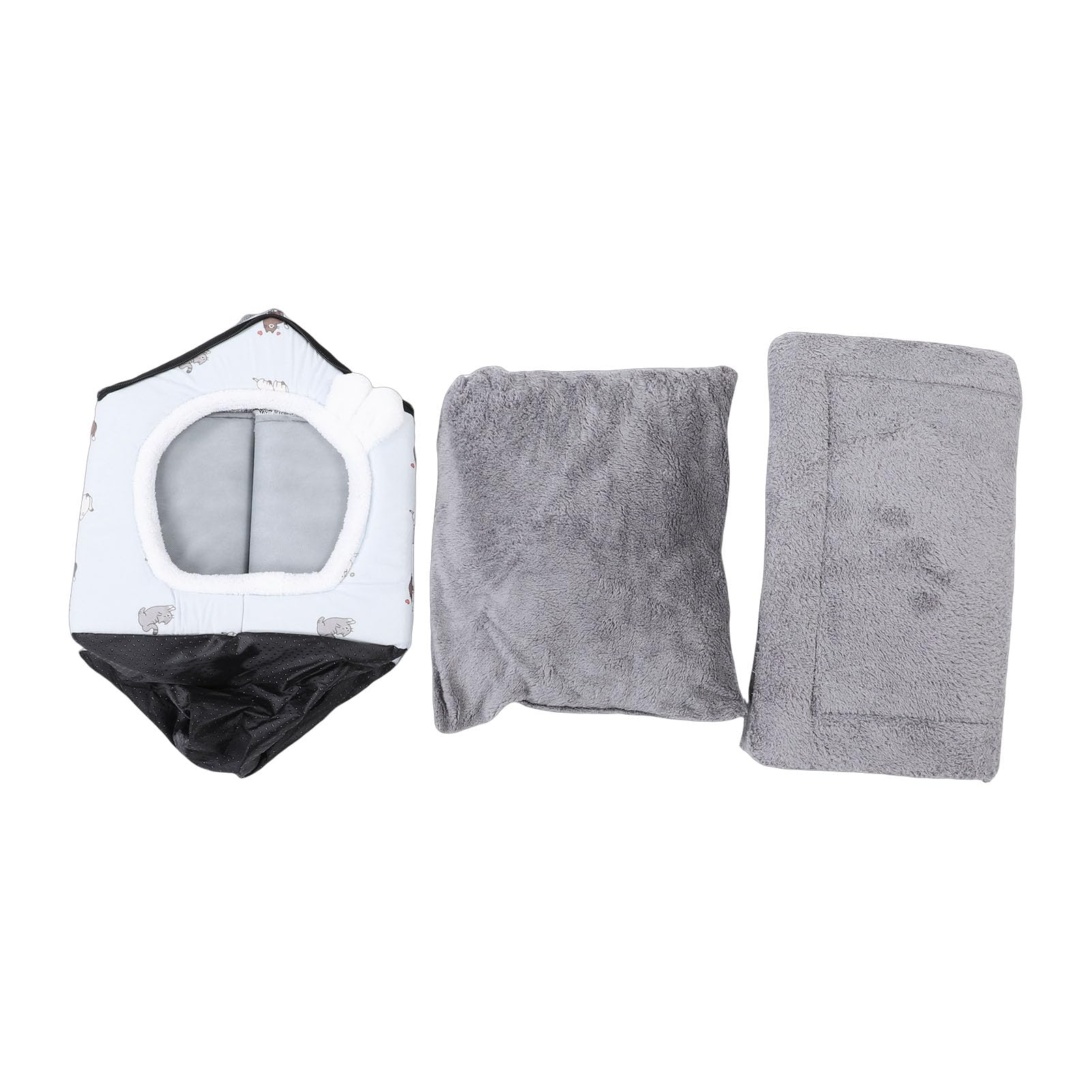 Cuccia Chiusa per Gatti da Interno, Tenda Calda per Grotta per Animali Domestici con Cuscino Lavabile Rimovibile, Accogliente Rifugio per Gatti e Cani di Piccola Taglia, 14,96x14,17x14,17