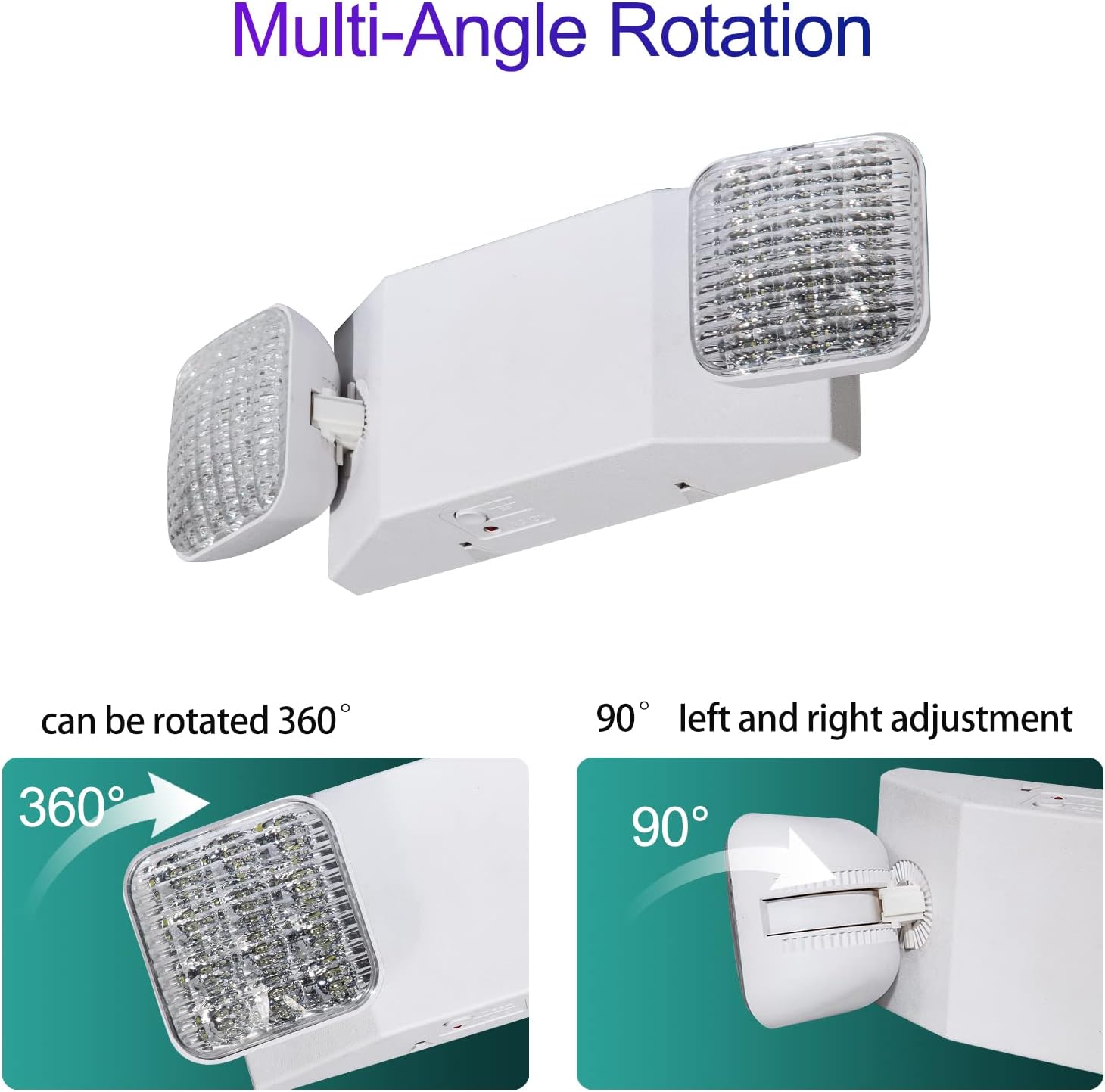 Buy TANLUX LED Emergency Lights with Battery Backup, Two Head