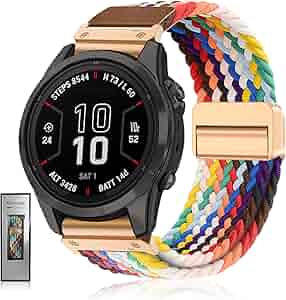 GARMIN FENIX 6 + クイックフィットバンド (青) Amazon.com: 22mm Watch Band for Garmin Fenix 5/Fenix 6/Fenix