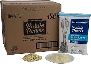 Potato Pearls Smart Servings Low Sodium Mashed Potatoes, 26.5 Ounce -- 12 per case.