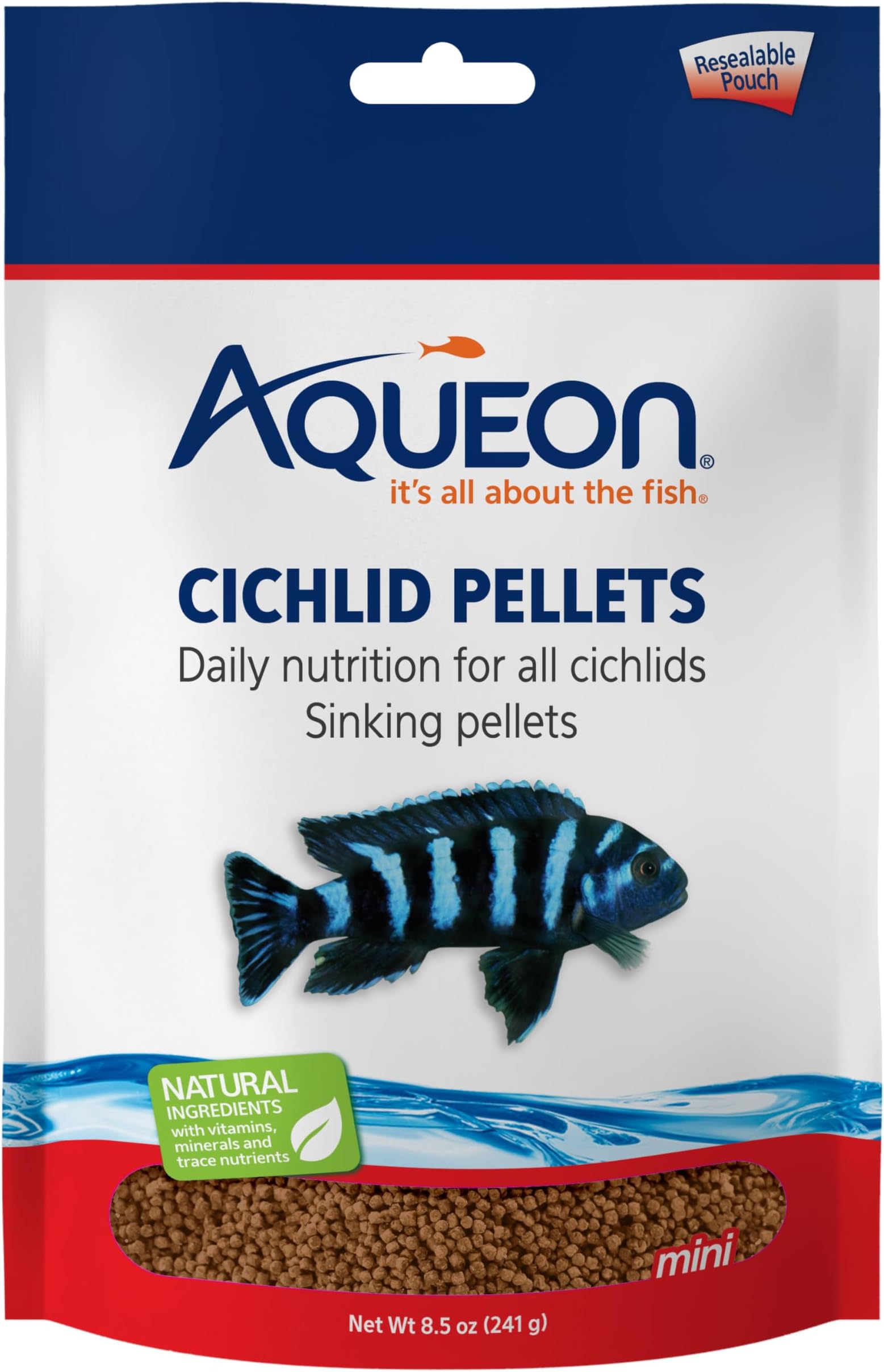 Aqueon Cichlid Food Mini 8.5 Ounces
