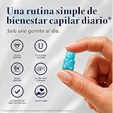 Sugarbear Hair - Gomitas de vitamina para el cabello, suministro de 2 meses, biotina de fuerza extra 6000mcg, crecimiento para hombres y mujeres, vitamina B12 vegana, MSM, inositol, Omega 3, saúco