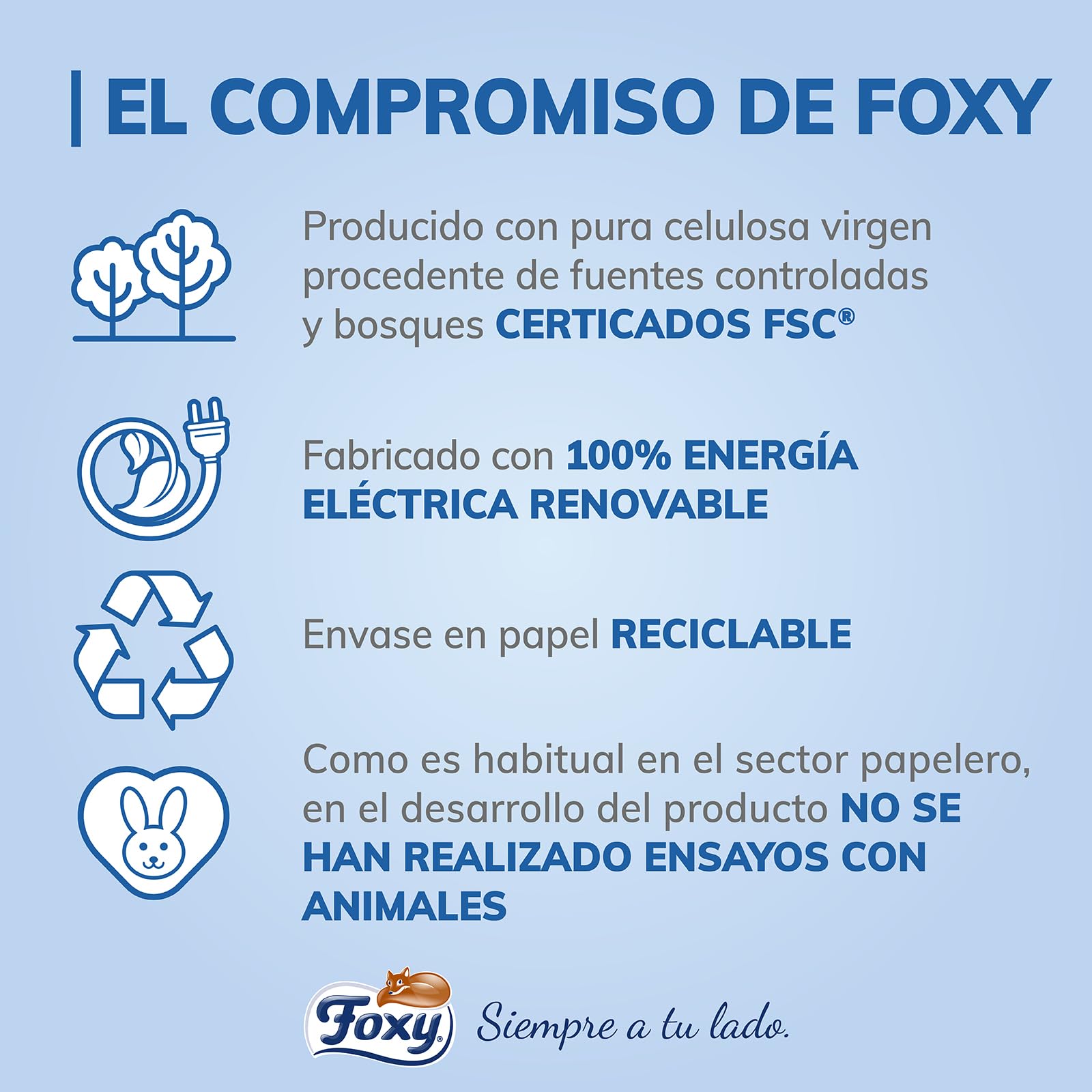 Foxy Crème | Mouchoirs pour le visage en boîte | 12 boîtes de 76 mouchoirs 4 couches | Avec crème hydratante | Certifié FSC | 100% d'énergie électrique renouvelable | Paquet 100% recyclable