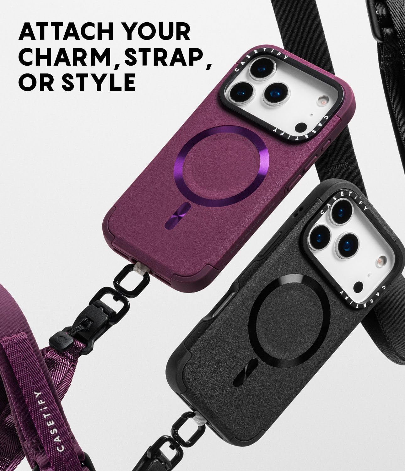 CASETiFY Force iPhone 17 Pro Max Case [Slim/Compatible with Magsafe / 6.5 ft. 3X Military Grade Drop Protection] - Taupe - Image 7