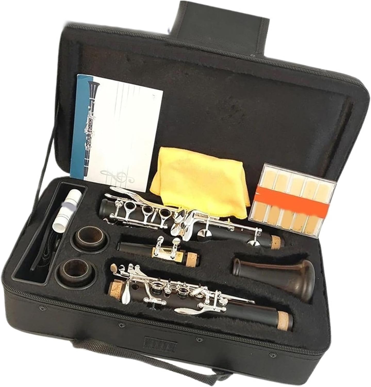 Silver plated C key wooden clarinet MC681 Clarinet