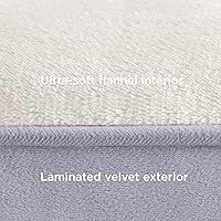 Vista 188 de Bedsure - Cama ortopédica mediana para perros, sofá cama impermeable para perros medianos, espuma de soporte con funda extraíble y lavable, forro