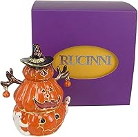 Vista 6 de Caja de baratijas con joyas de calabaza de Halloween