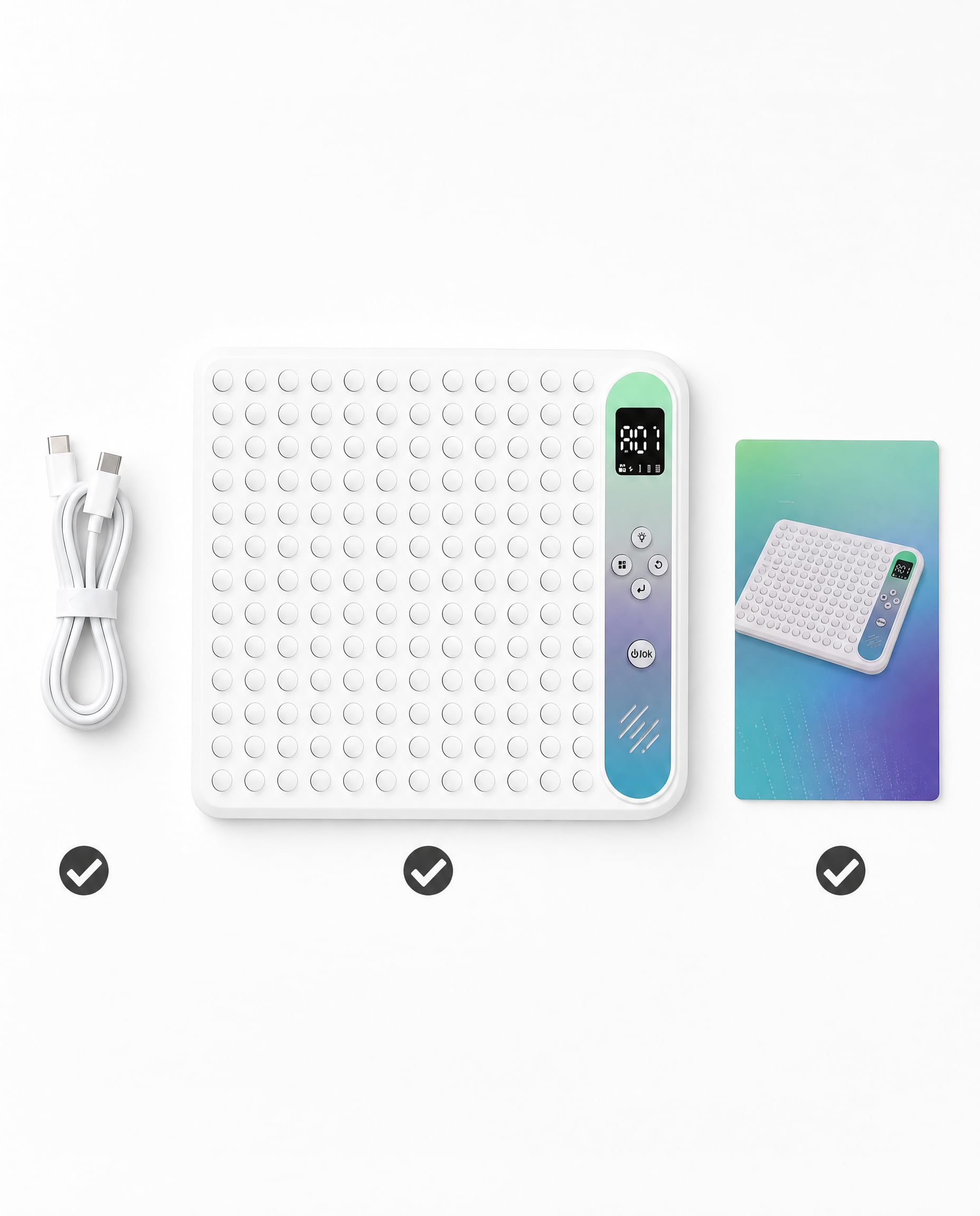 Luqeeg Échiquier électronique Intelligent AI, Jeu de société avec 17 Jeux et 40 Modes, Jeu d'échecs à luminosité Réglable avec Haut-Parleur intégré, Idéal pour Les Enfants, Les Débutants et Les