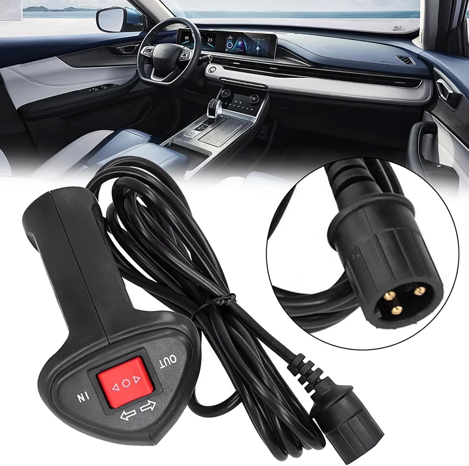 12V Vehicle Winch Control Handle