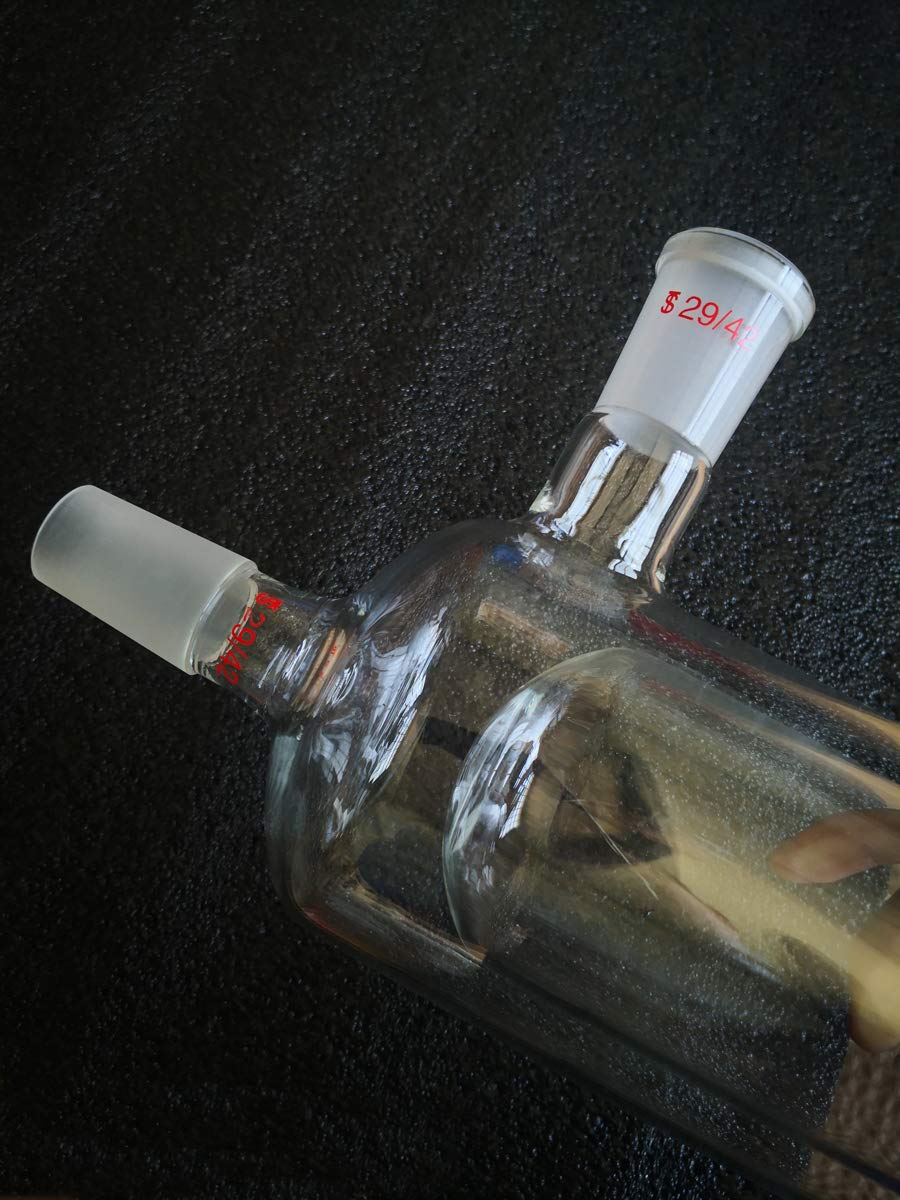 Trampa de vacío de vidrio Trampa de frío con junta 29/42 for hielo seco - Proteja su bomba de vacío de(2L 100mm)