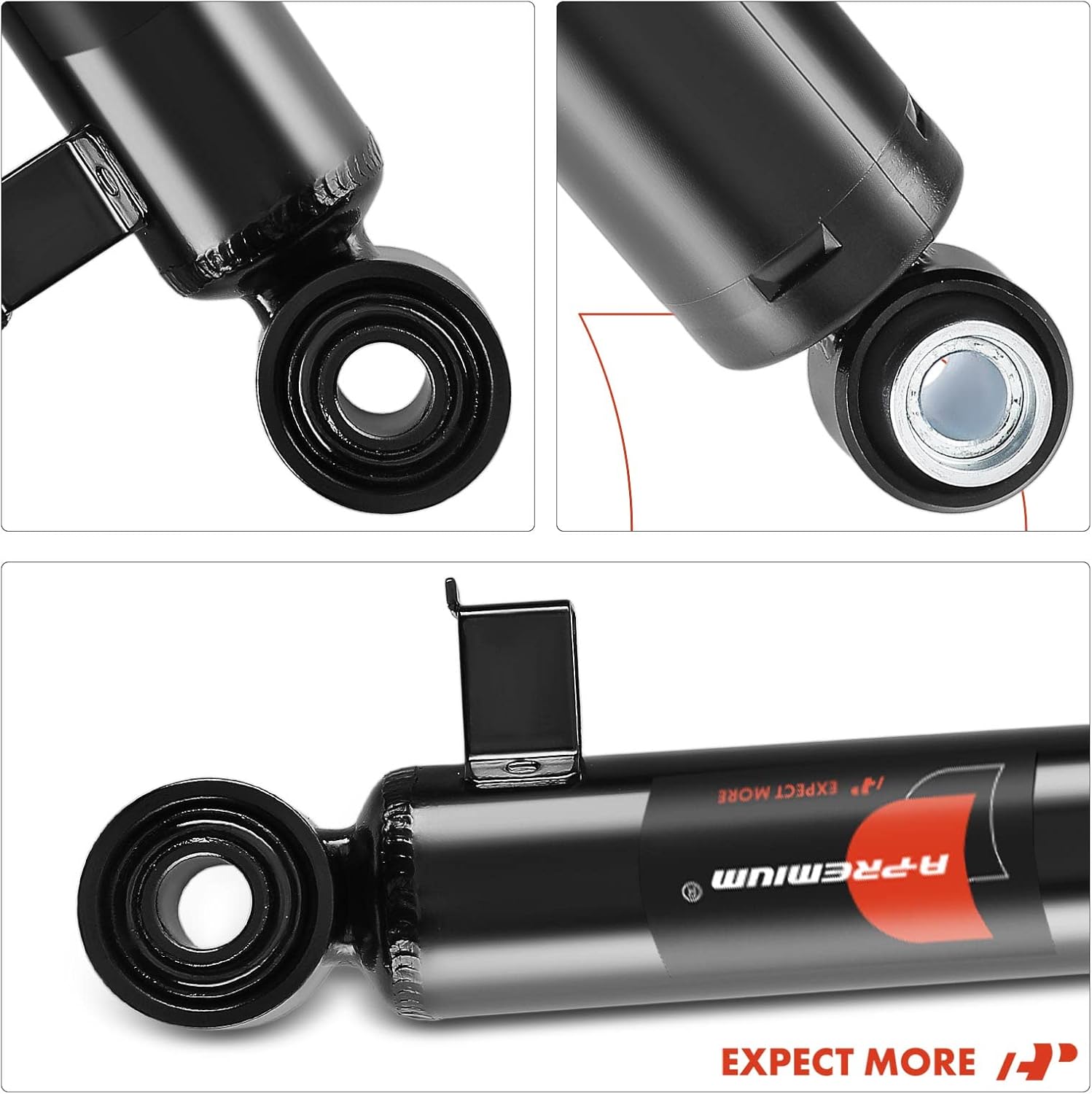 A-Premium Rear Pair (2) Shock Absorber Compatible with Hyundai Santa Fe 2007-2009, Veracruz 2007-2012, Driver and Passenger Side