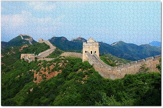China Great Wall Beijing Jigsaw Puzzle 1000 Piece Game Artwork Travel Souvenir Wooden