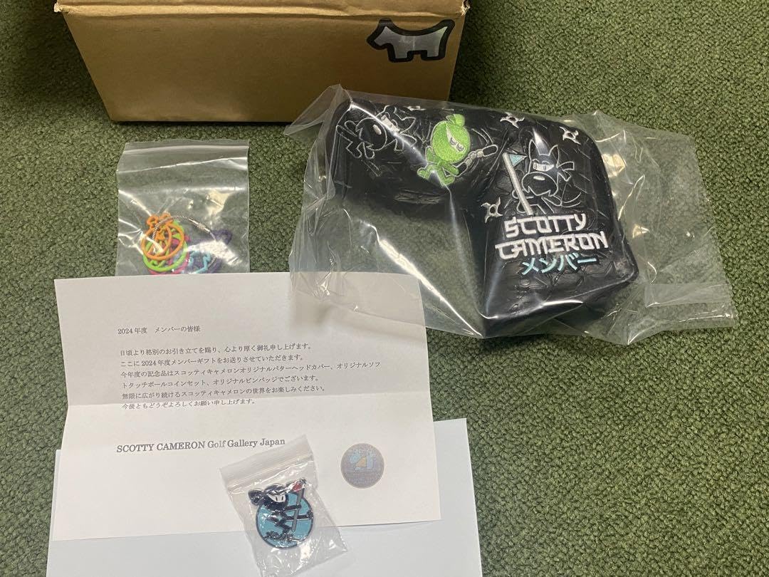 スコッティキャメロン 2024年度 メンバーギフト一式 キャメロンミュージアム スコッティキャメロン 2024年度 メンバーギフト一式 キャメロン