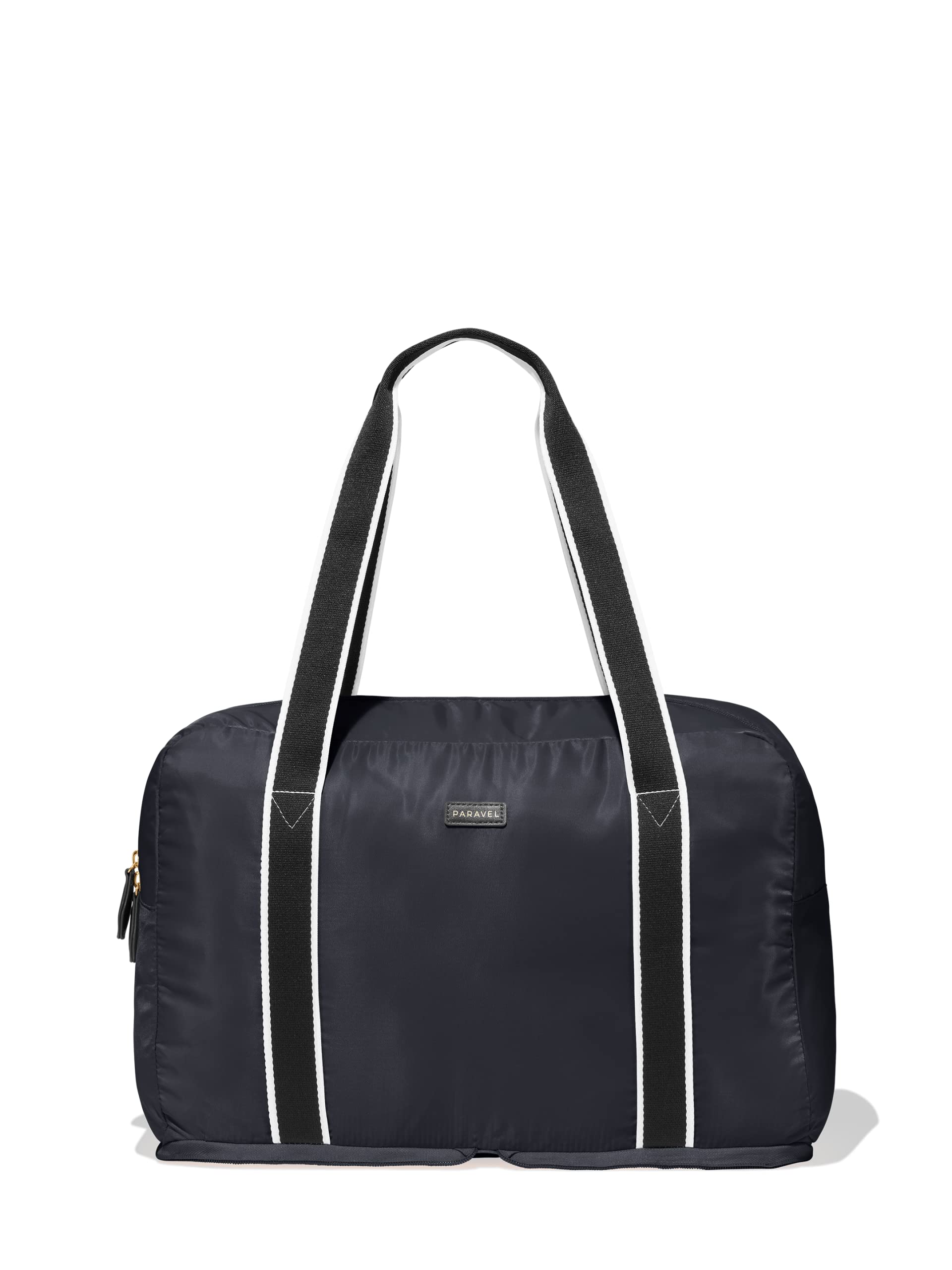 ParavelFoldable Travel Duffle Bag | Lightweight Carry On Bag, Derby Black