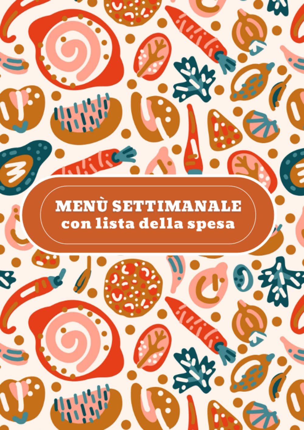 Agenda Settimanale Per Pianificazione Pasti - Con Lista Spesa E Magneti - Foto 12