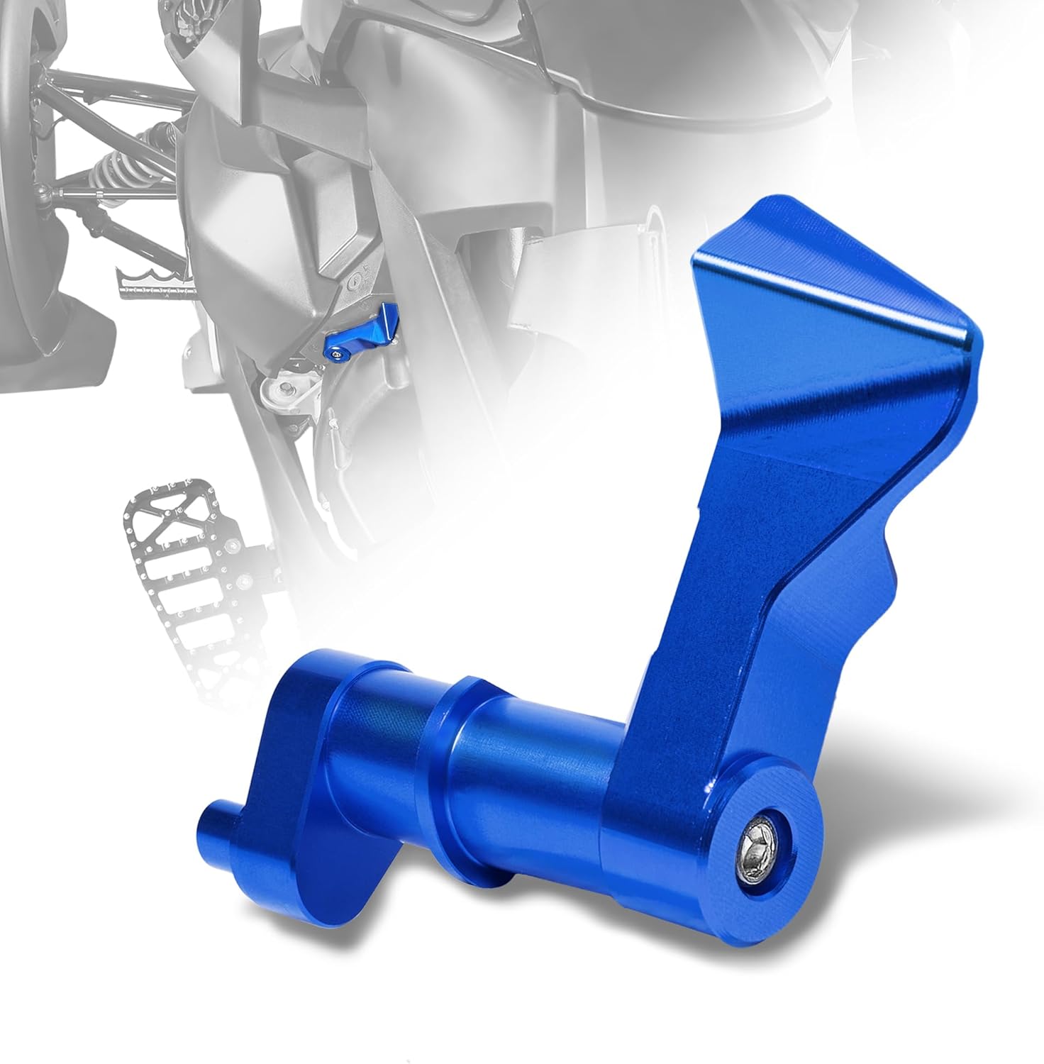 Parking Brake Lever for Ryker Billet Aluminum Brake Handle Lever for Can-Am Ryker 600 900 ACE Rally Edition Sport 2015-2025 (Blue)