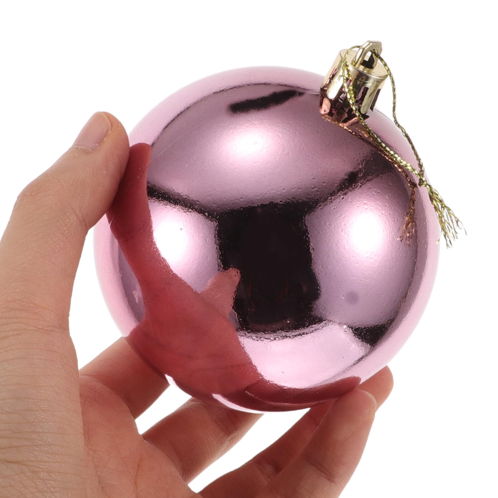 SHINEOFI Set 17 Pezzi Decorazioni Farfalle Pendenti Primaverili Palline Lucide Rosa Oro, Ghirlande Farfalle da Appendere al Soffitto per Atmosfera Romantica Festa degli Innamorati