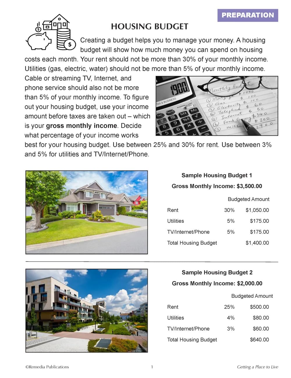 Remedia Publications Independent Living Series 6-Book Set - Life Skills for Teens, Job Preparation, Money Management, Budgeting, Household Tasks, Time Management, Critical Thinking & Self-Sufficiency image 3