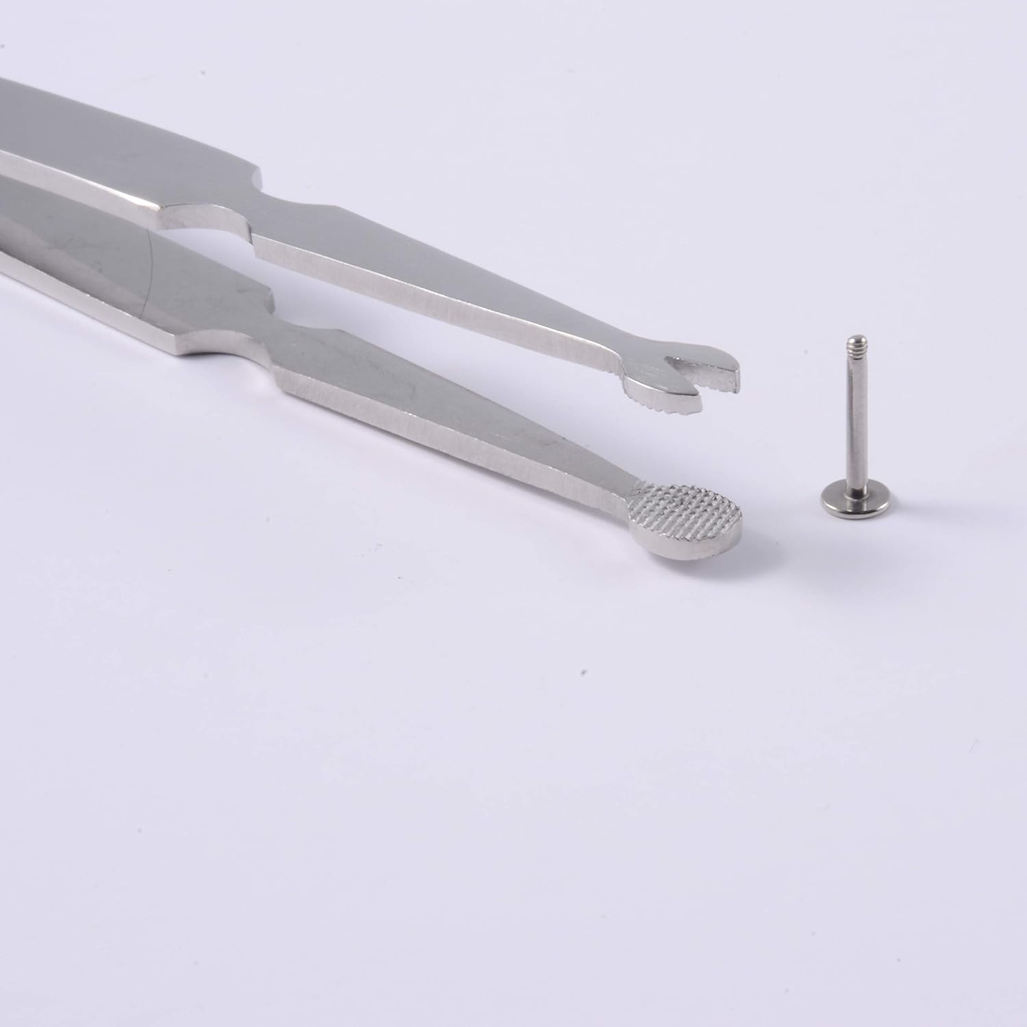 Professional Labret Holding Tool Tweezers 316L Stainless Steel Holder Pliers Piercing Tool Body Piercing Jewelry Forcep