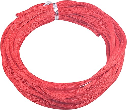 Vista 22 de KONMAY - Cuerda de nailon para hacer manualidades tipo bisutería, macramé o crochet, joyería, nudos chinos, Kumihimo, disponible en varios tamaños