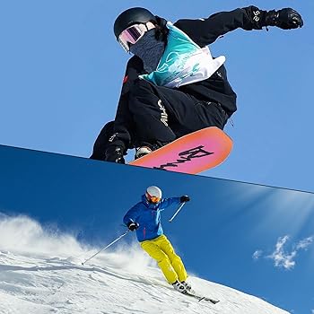 2 Pezzi Scaldacollo Multifunzione - Passamontagna Tubolare Per Sport Invernali, Ciclismo, Corsa - Uomo Donna - Foto 2