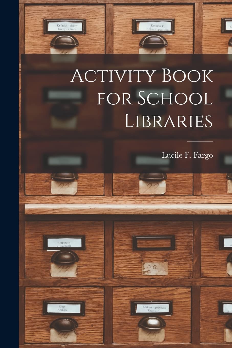 Activity Book for School Libraries