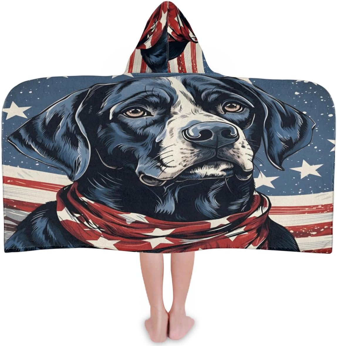 Pardick Kids Bath Towel Cute Puppy Beach Towel with Hood Pool Cover Up for Girls Boys Soft Absorbent Hooded Bath Towel Toddler Towels for Beach, Pool