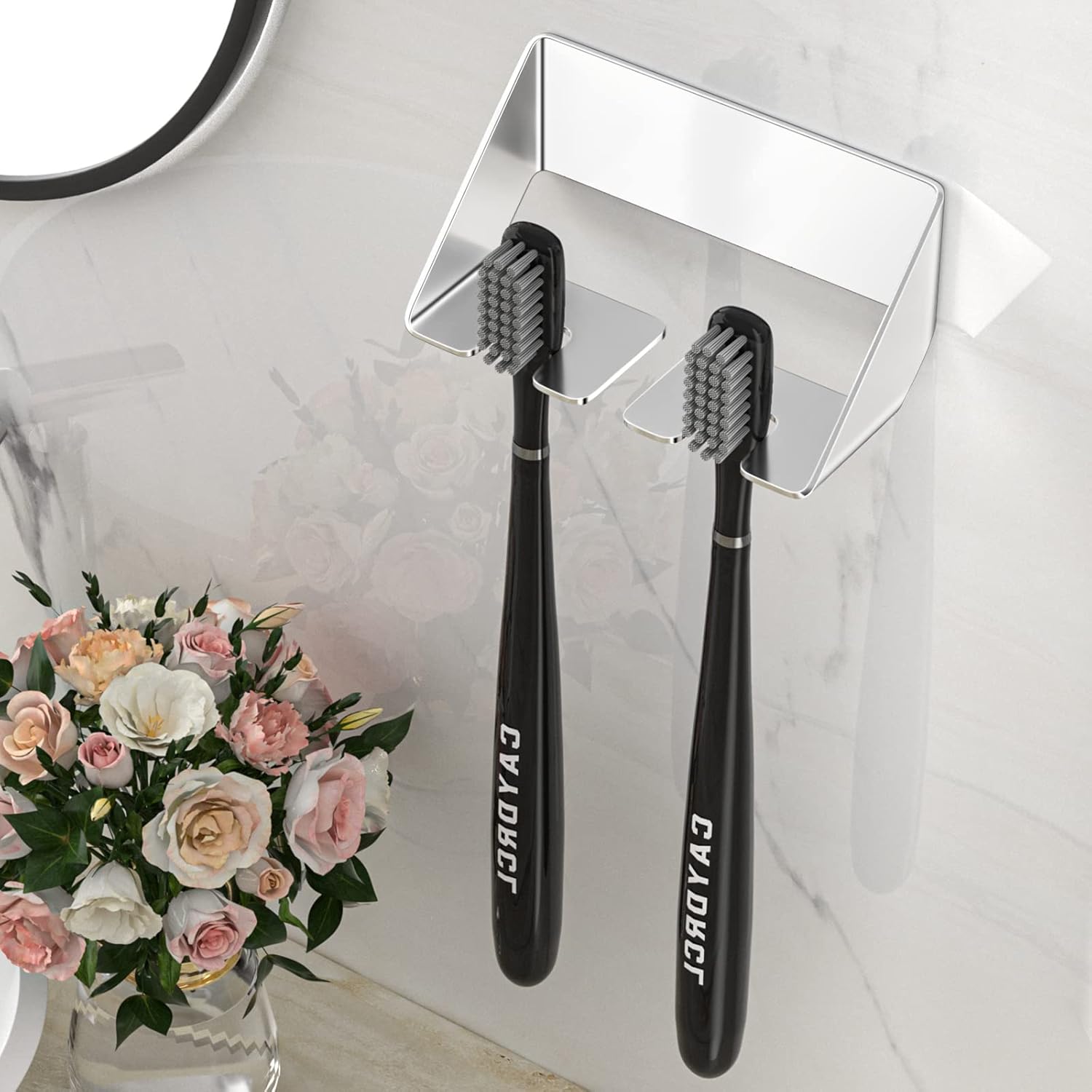 Oukimly Toothbrush Holders for Bathrooms, Electric